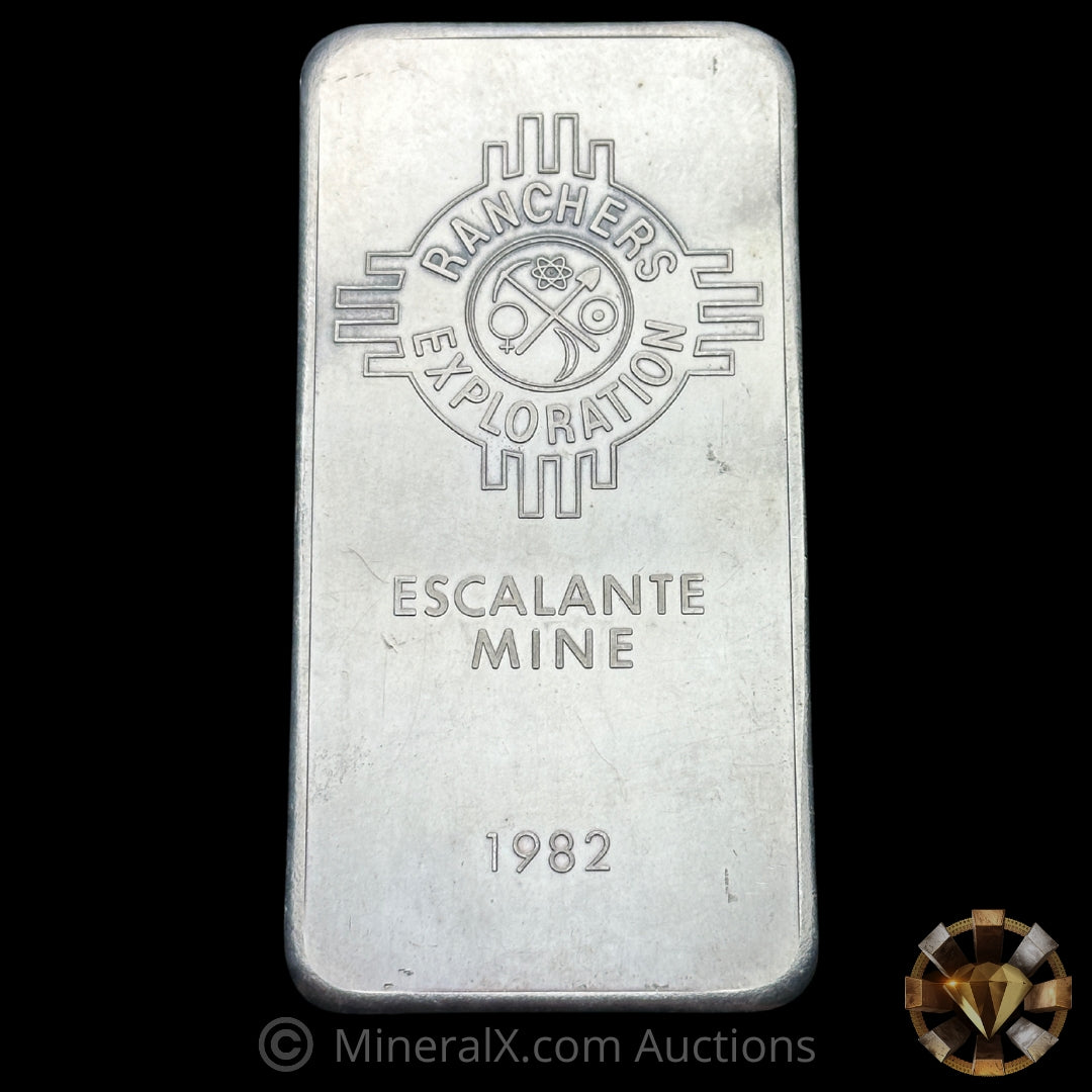 10oz 1982 Johnson Matthey JM Ranchers Exploration Escalante Mine
