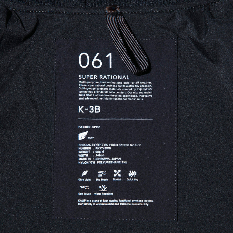 4Way ストレッチ MA-1 フライトジャケット ブラック 061_A – MINIMAL