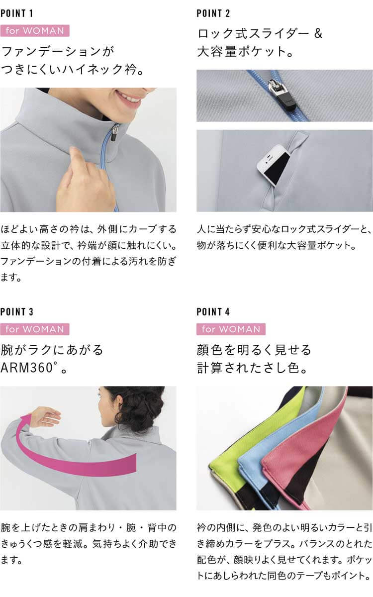 介護 医療 介護ユニフォーム HEARTGREEN ハートグリーン 半袖プル