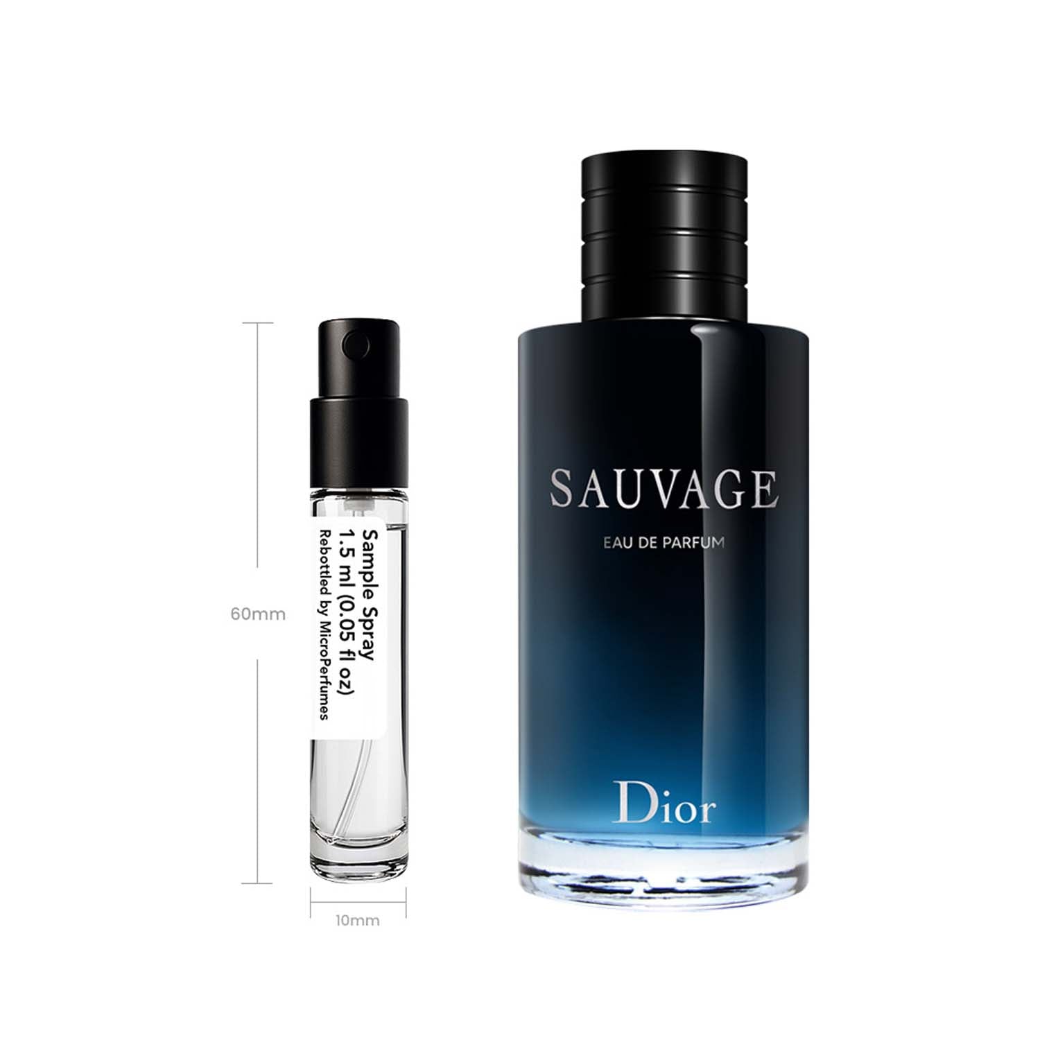 Sauvage by Christian Dior Eau de Parfum Sample Spray for Men