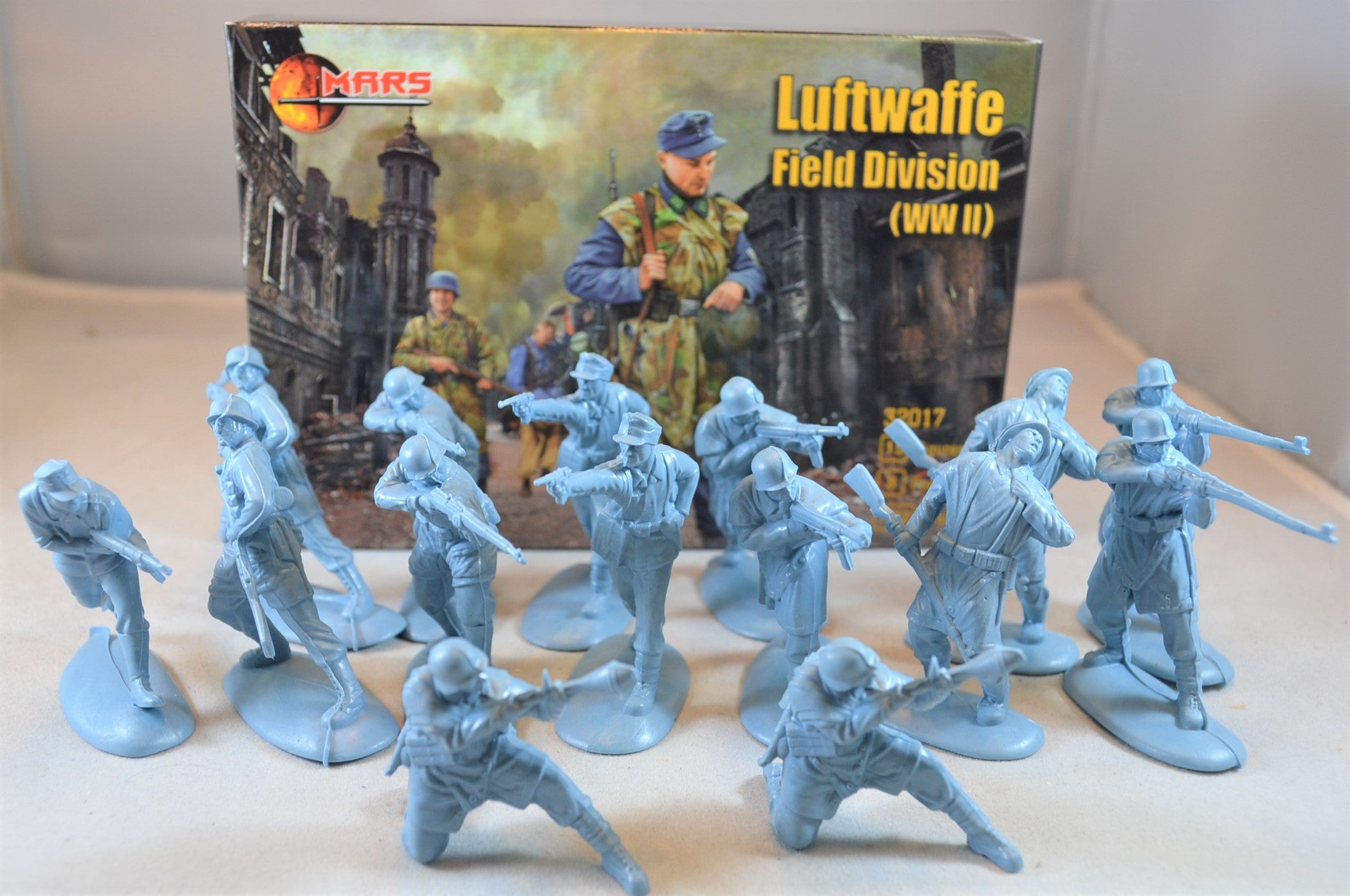 Mars WWII German Luftwaffe Field Division Troops 32017