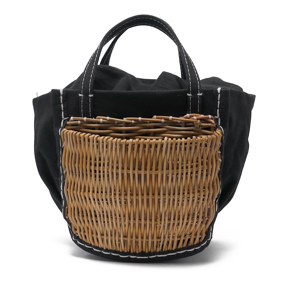 クーポン対象］ eb・a・gos[エバゴス]キャンバス・カゴポケット付き