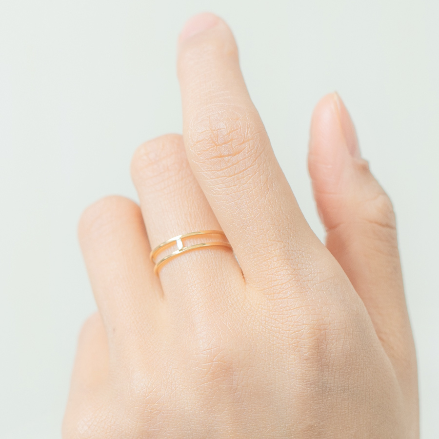 ONOV LUXE＞リング GIANNA ダイヤ 0.01ct K18 | 山梨県甲府市 | 三越