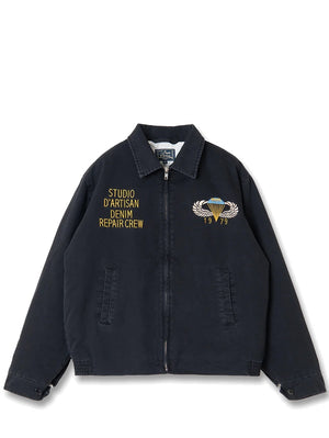 Studio D'Artisan Black 4645 Souvenir Jacket - Mildblend Supply Co