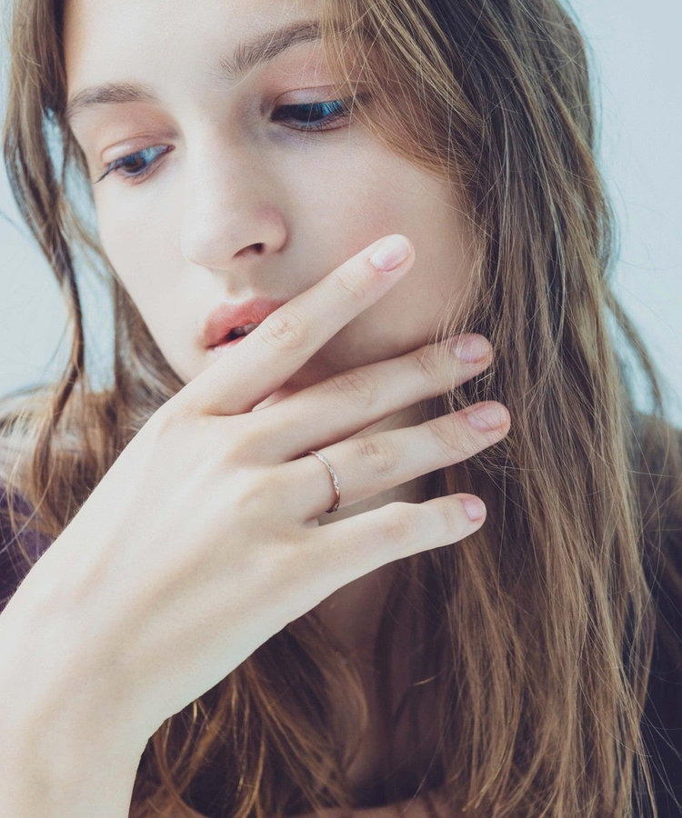 レイヤード] K18MPG ダイヤモンド ツイスト リング（630713） ｜ women