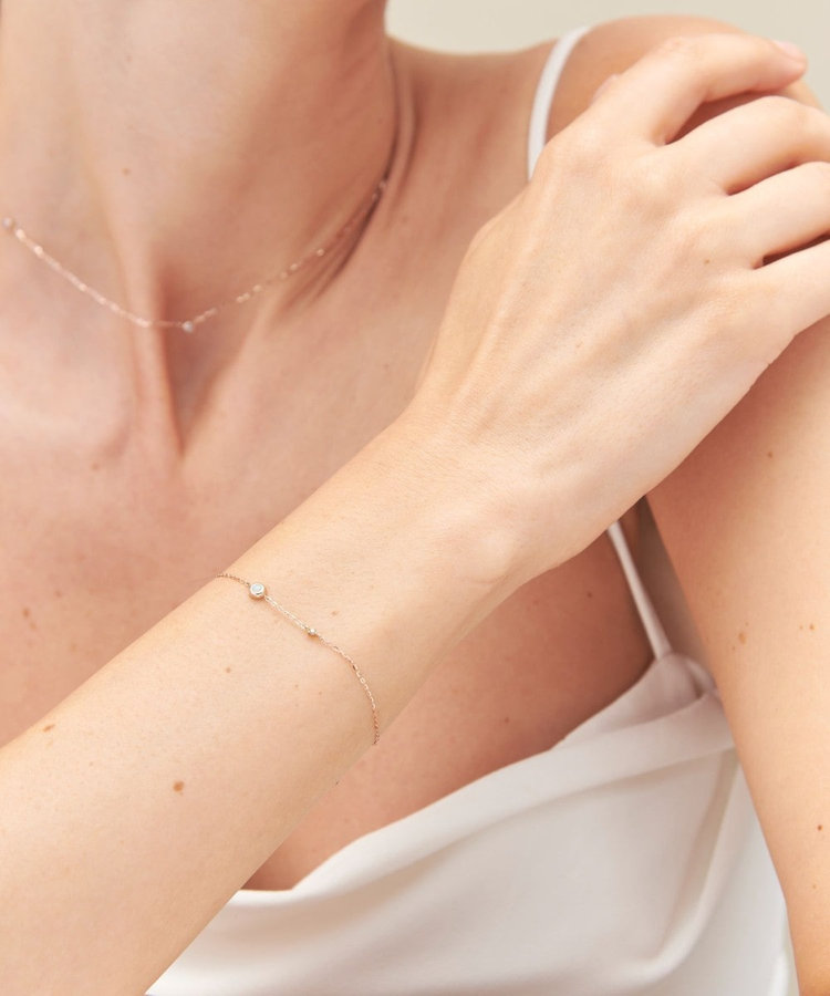 K10MPG オパール ブラウンダイヤモンド ブレスレット（750472