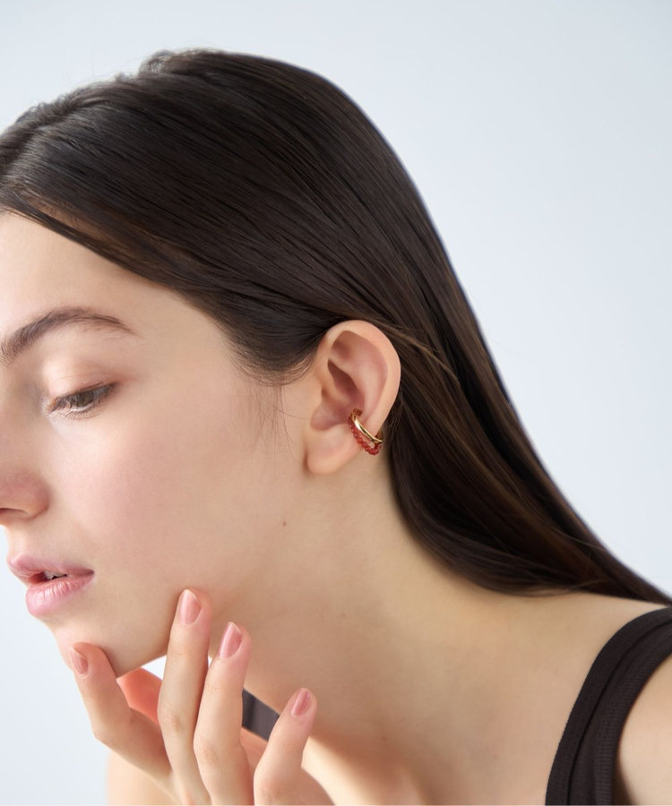 フォーチュン] カーネリアン イヤーカフ /Power（842235） ｜ women