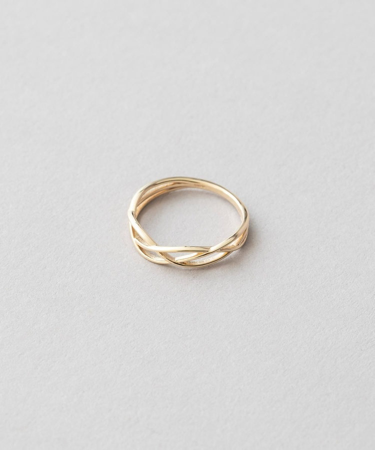 レイヤー] K10YG リング ブレイズ（031354） ｜ women（ウィメンズ