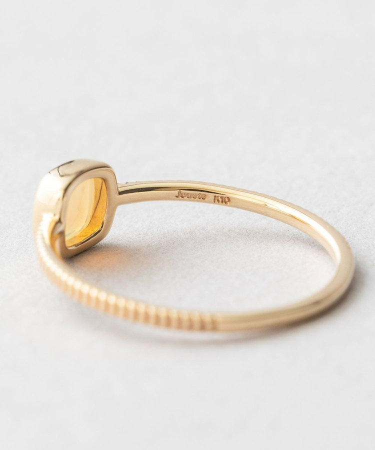 オパール] K10YG リング スクエア（032516） ｜ women（ウィメンズ