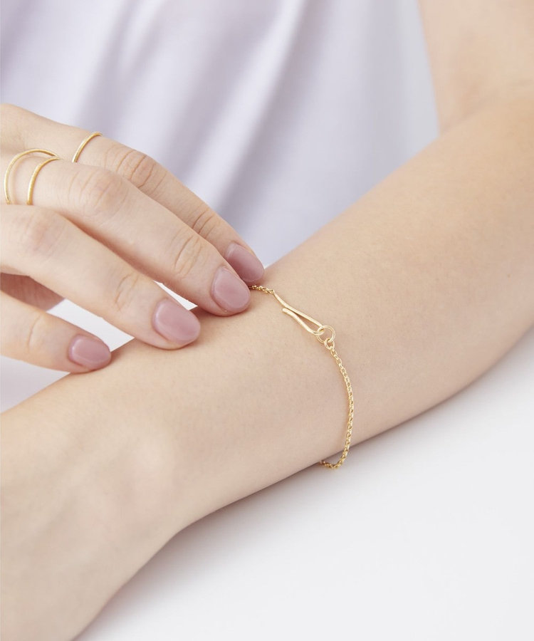 K18YG ドロー ブレスレット（205006） ｜ women（ウィメンズ） ｜ ete