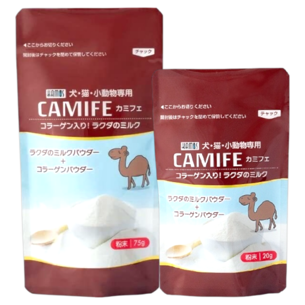 カミフェ キャメルミルク パウダータイプ 哺乳類用 | mipet（ミペット