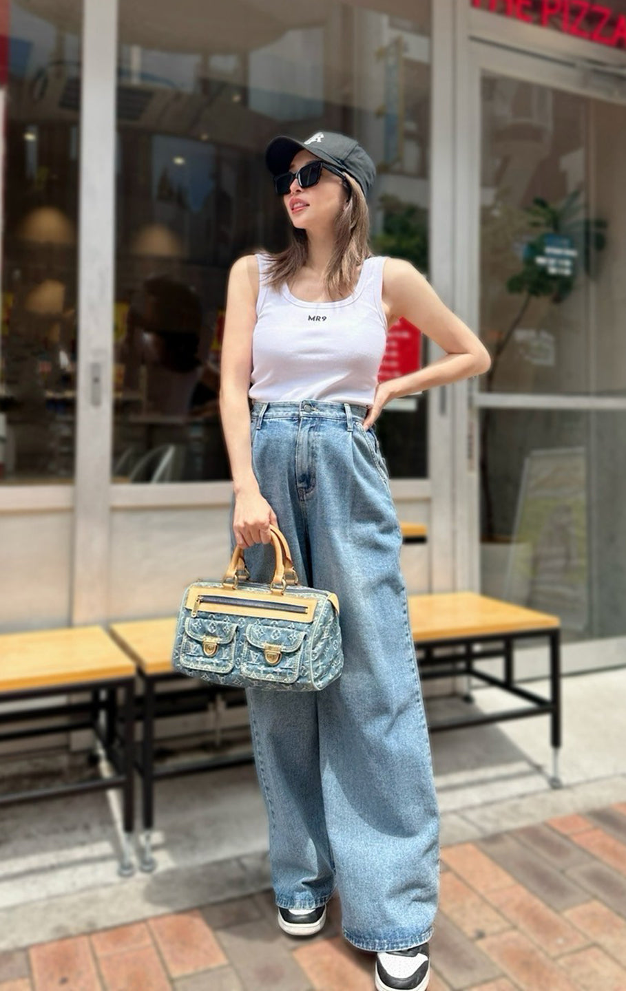 30%OFF】Pleats wide denim – MIRROR9