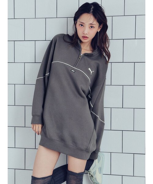 SNIDEL×PUMA】スエットワンピース｜スナイデルの通販｜&mall（アンド