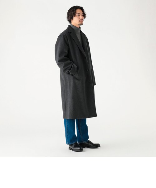 タスマニアウール チェスターコート 25FW（防風）｜ビーミングライフ