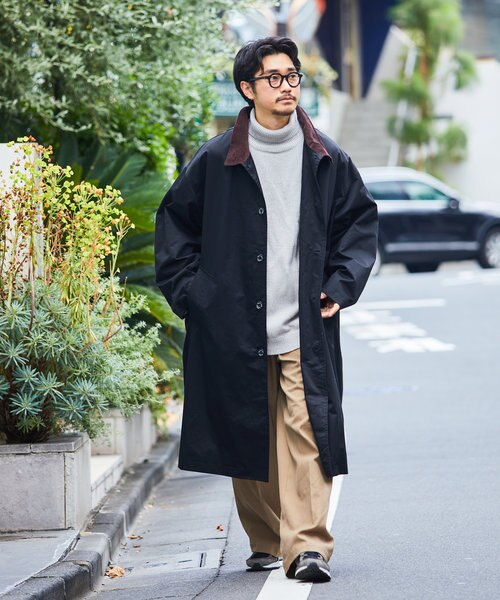 WEB限定 MACOBER×FREAK'S STORE/マコバー 別注 スタンドカラー ロング