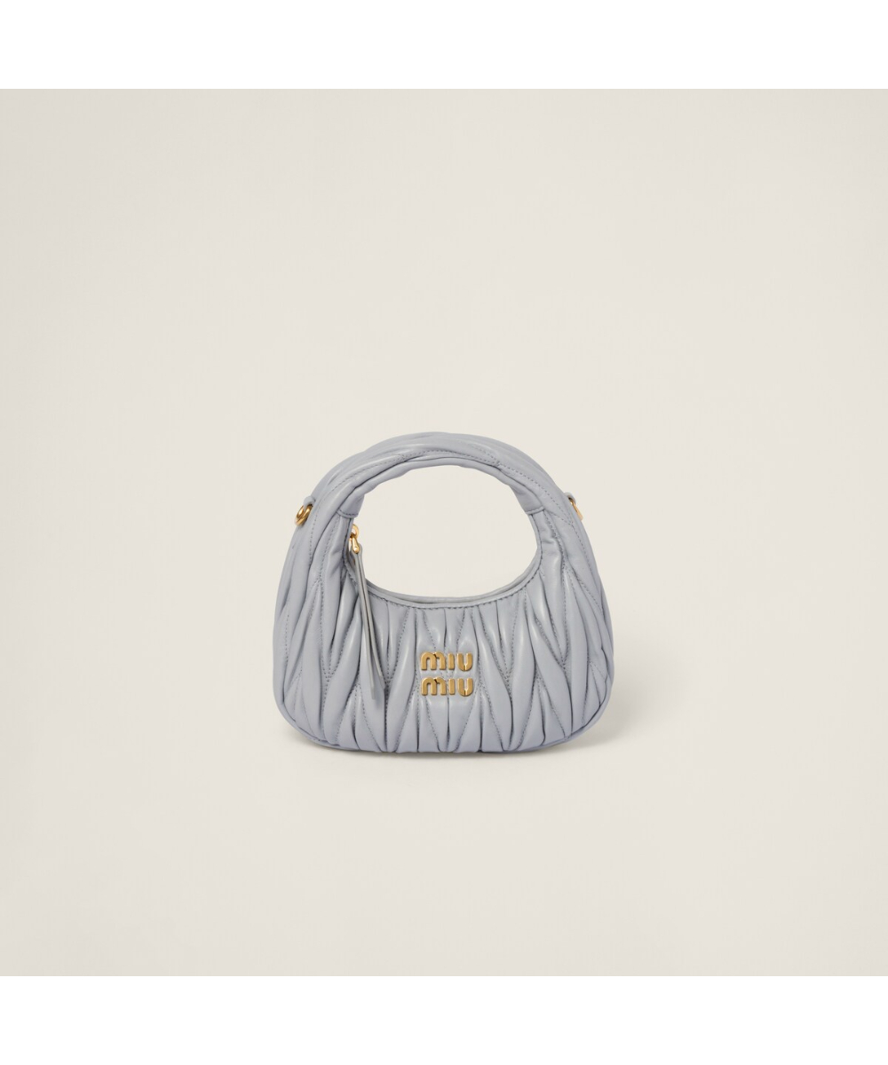 MIU MIU/ミュウミュウ通販 | ワンダー マテラッセレザー ホーボーミニ