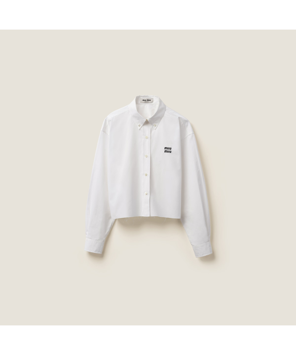 MIU MIU/ミュウミュウ通販 | ポプリンシャツ【送料無料】【店頭受取