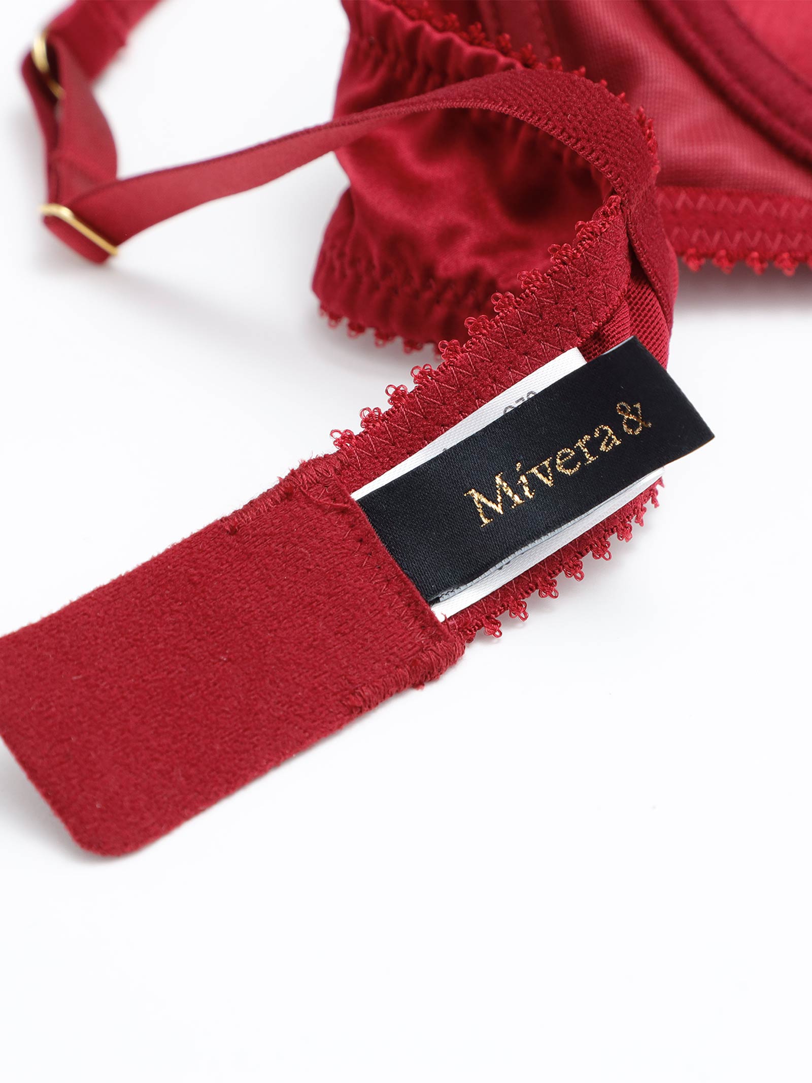 Silk Grace Bra シルクグレースブラ / RED | Mivera＆