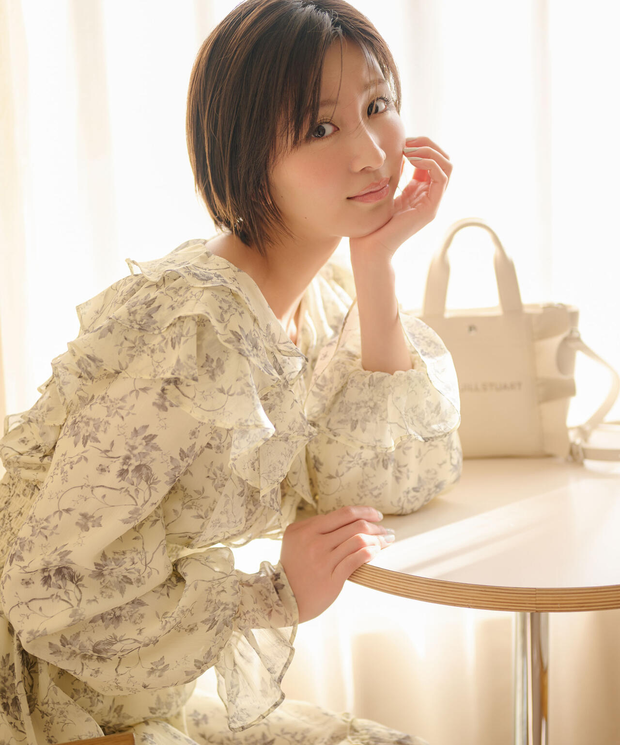 花柄ボリュームフリルワンピース | JILL by JILL STUART（ジル バイ