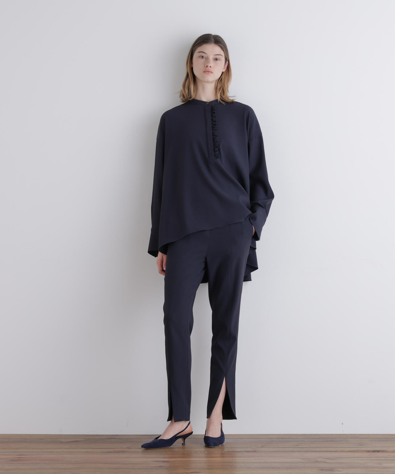 2WAYツイルドレープブラウス | LE PHIL（ル フィル） ｜【公式】通販