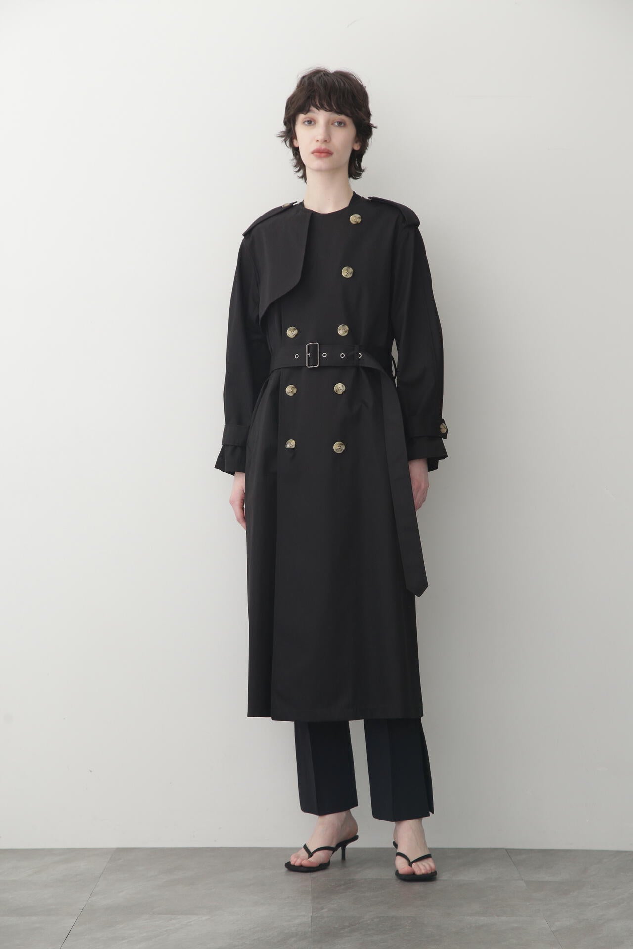 No Collar Trench Coat | STUMBLY（スタンブリー） ｜【公式】通販mix
