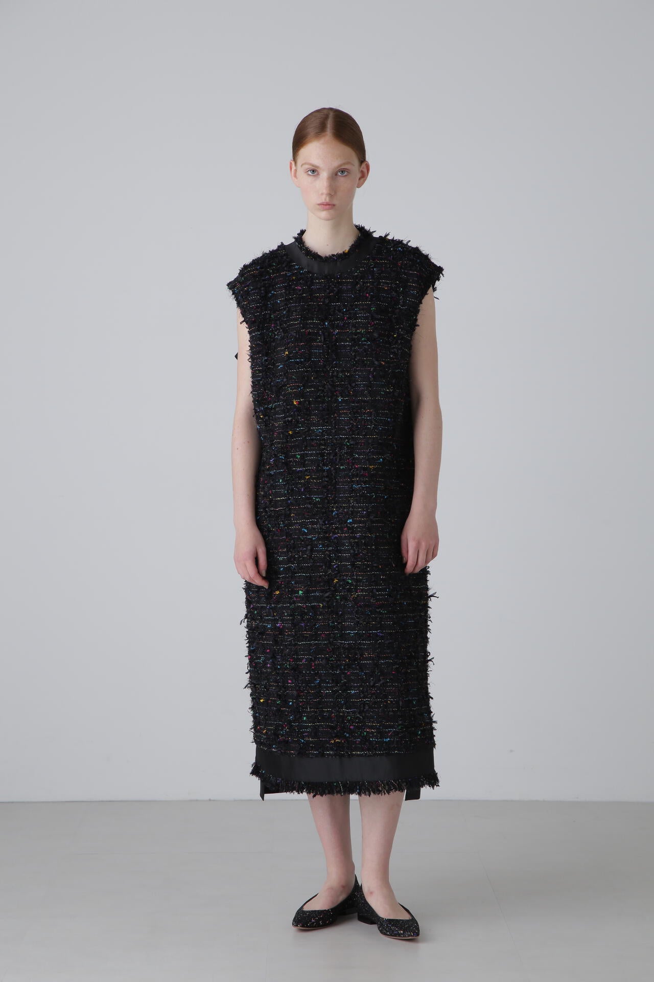 BLACK LABEL＞ MALHIAマルチネオンツィードワンピース | ADORE