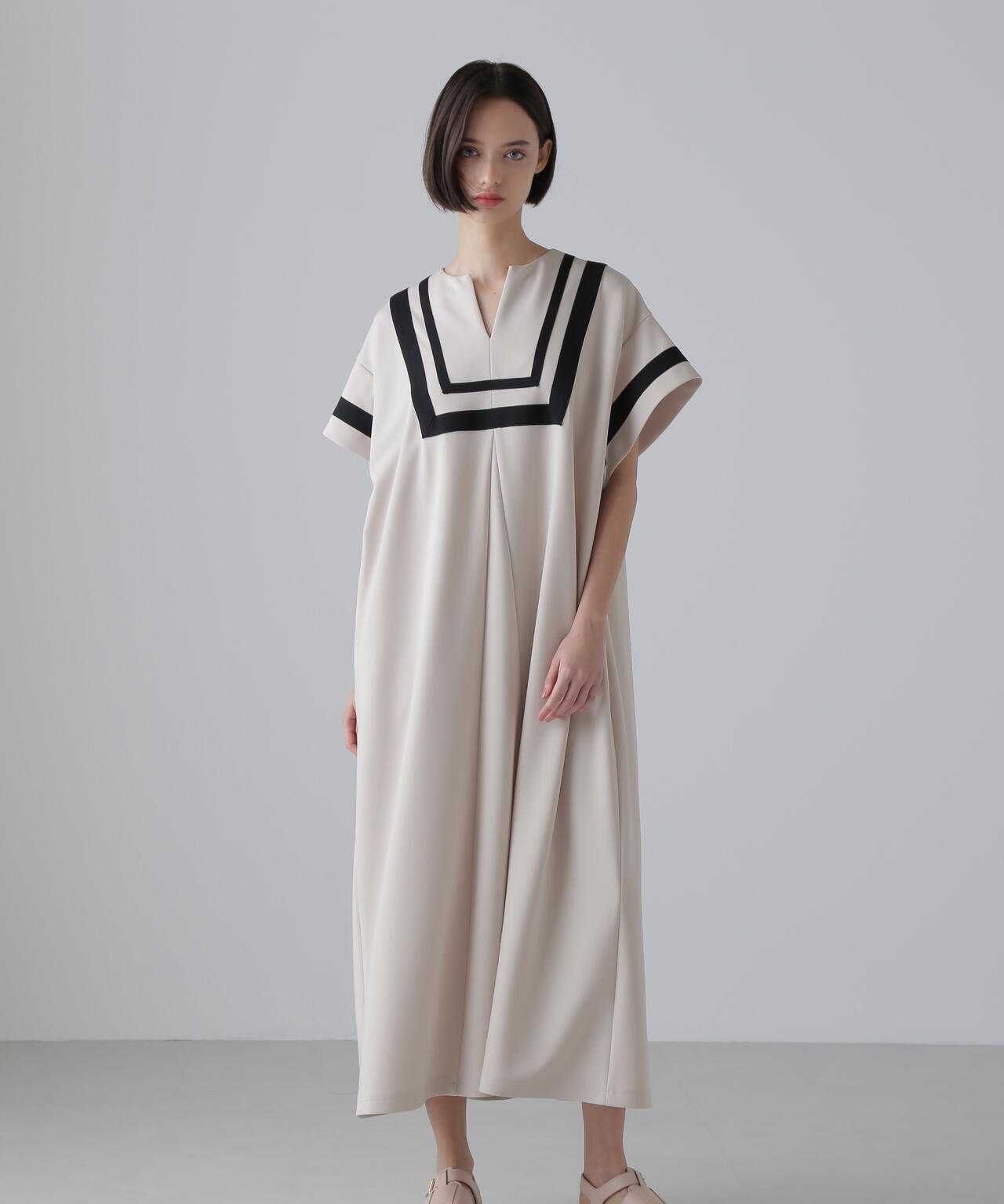 マットストレッチダンボールワンピース | ADORE（アドーア） ｜【公式