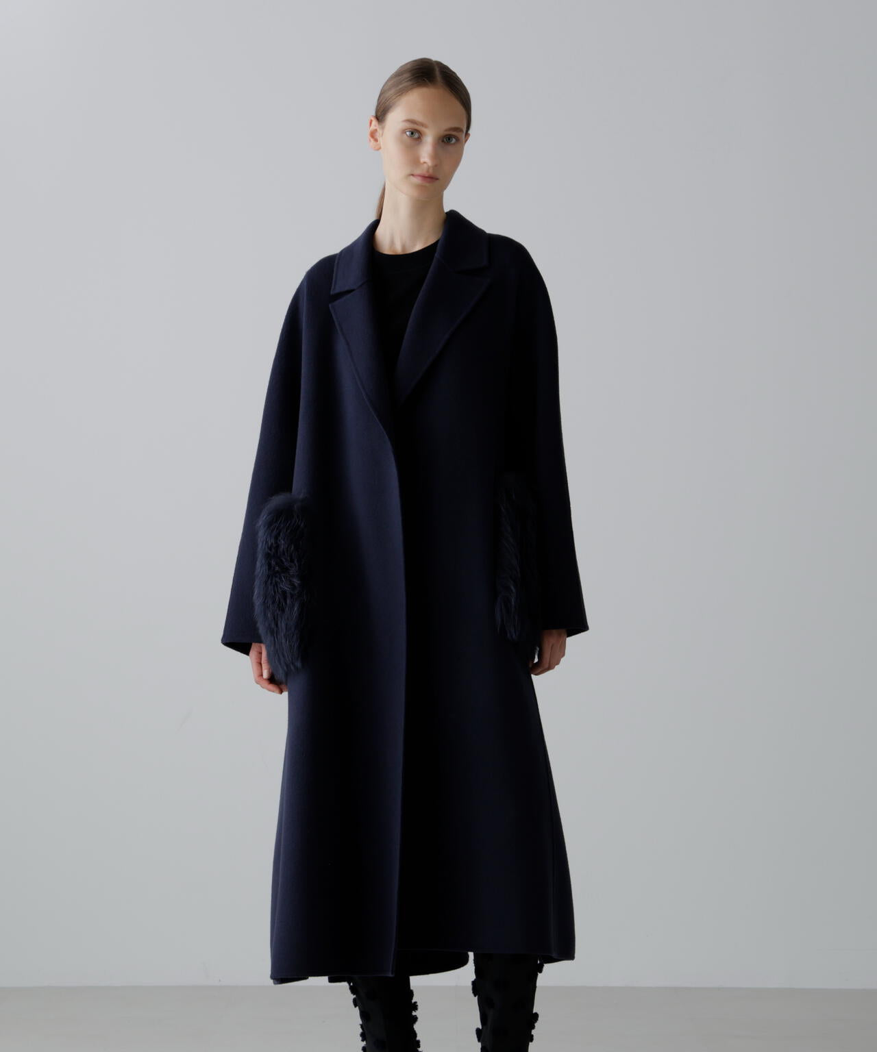 ソリッドウールリバーコート | ADORE（アドーア） ｜【公式】通販mix