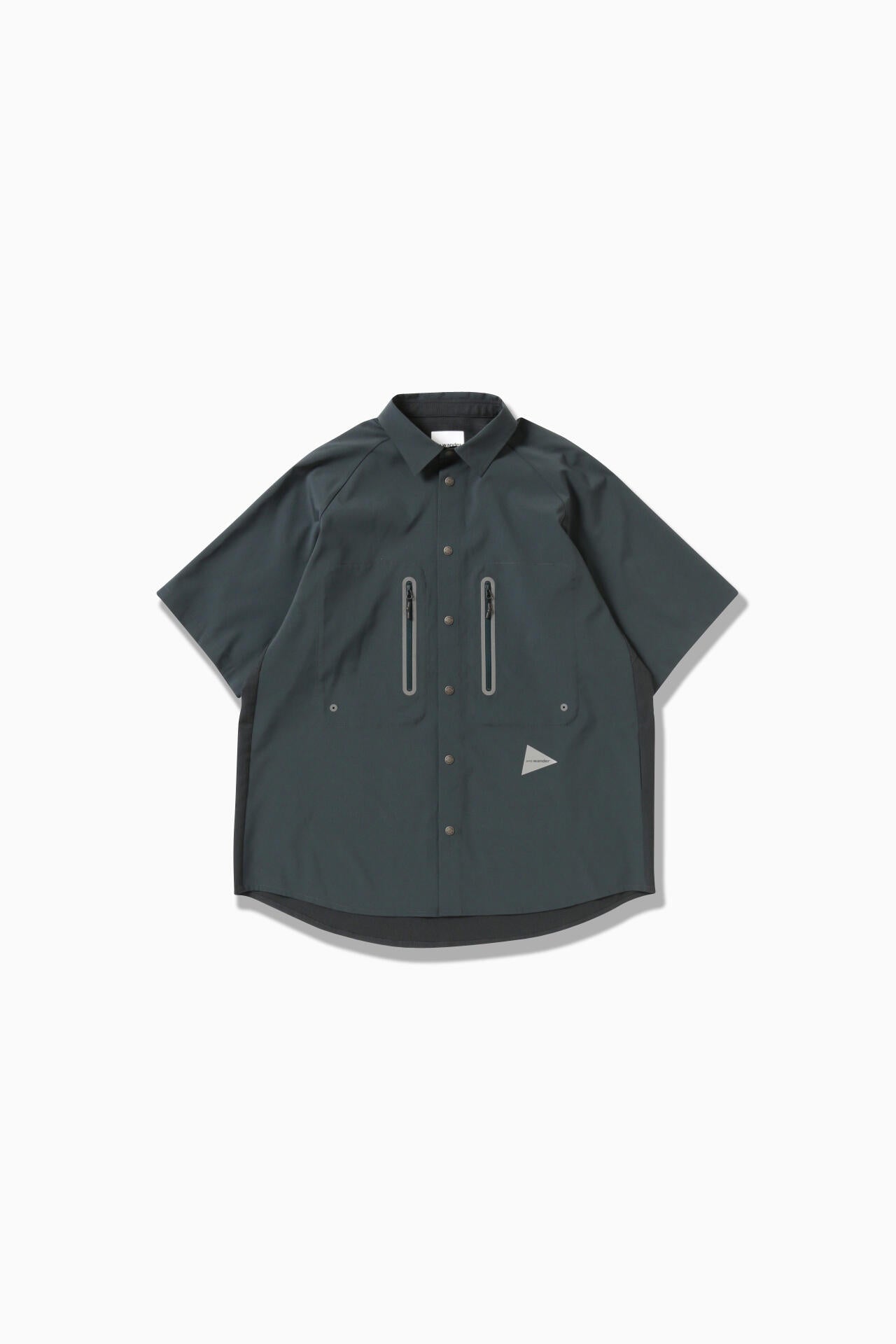 tech SS shirt | and wander（アンドワンダー） ｜【公式】通販mix