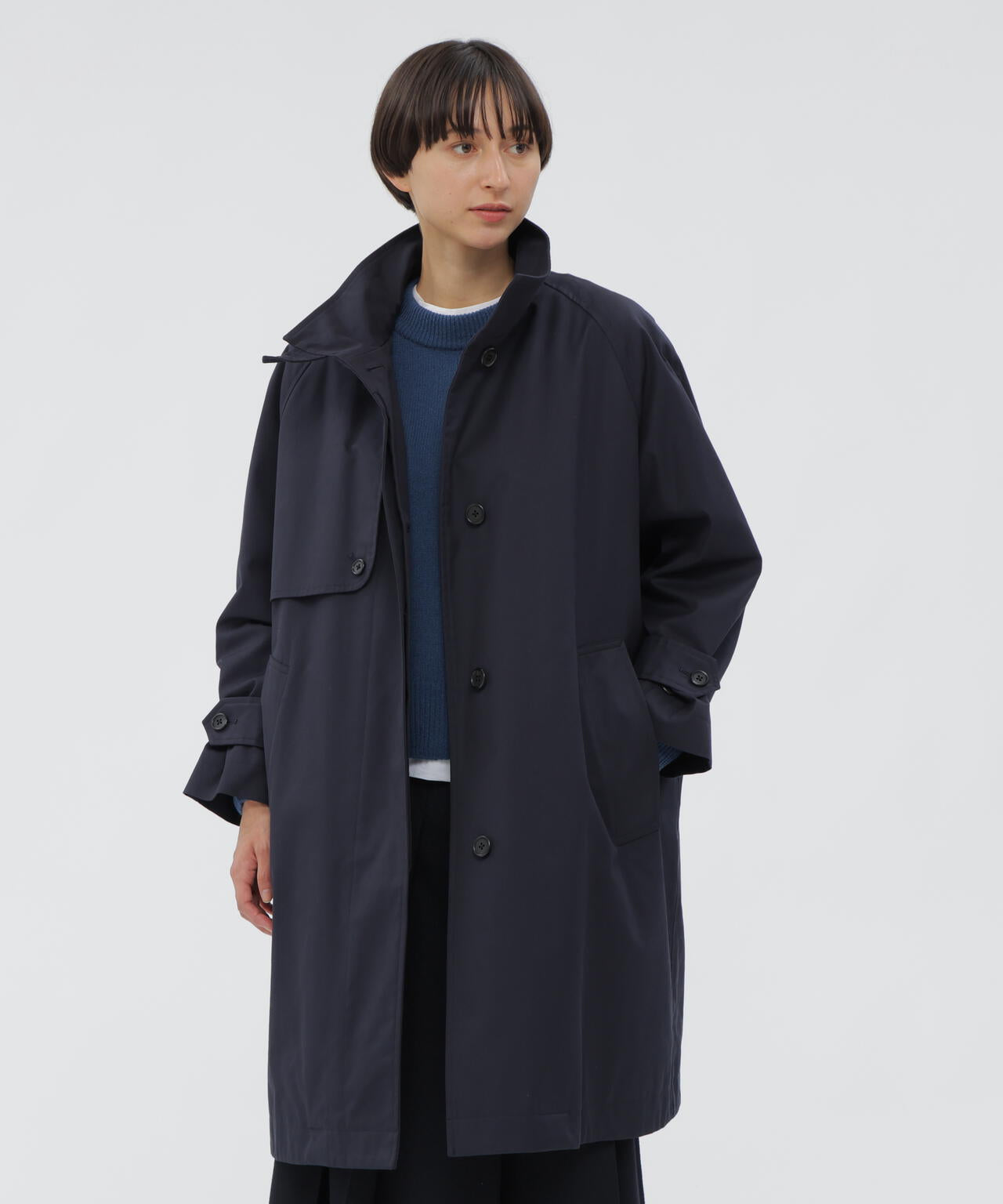 COTTON NYLON GABARDINE COAT | MARGARET HOWELL（マーガレット