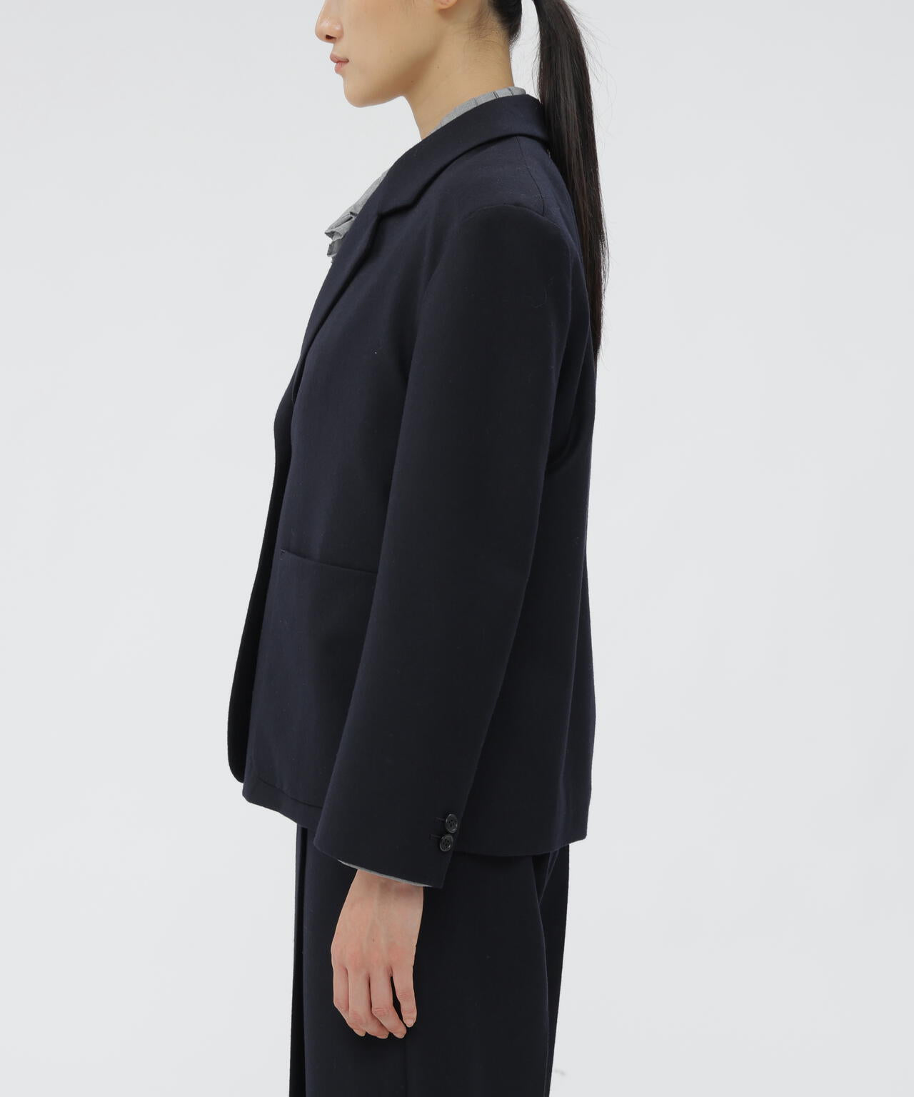 FLANNEL WOOL JACKET | MARGARET HOWELL（マーガレット・ハウエル