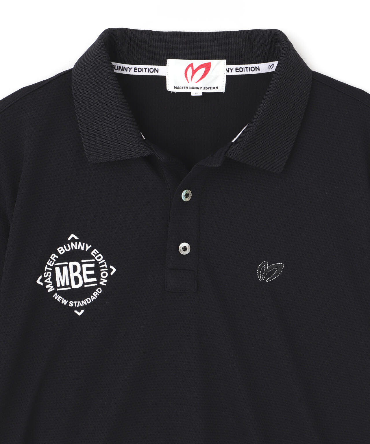 ワッフルジャージUV半袖ポロシャツ | MASTER BUNNY EDITION（マスター