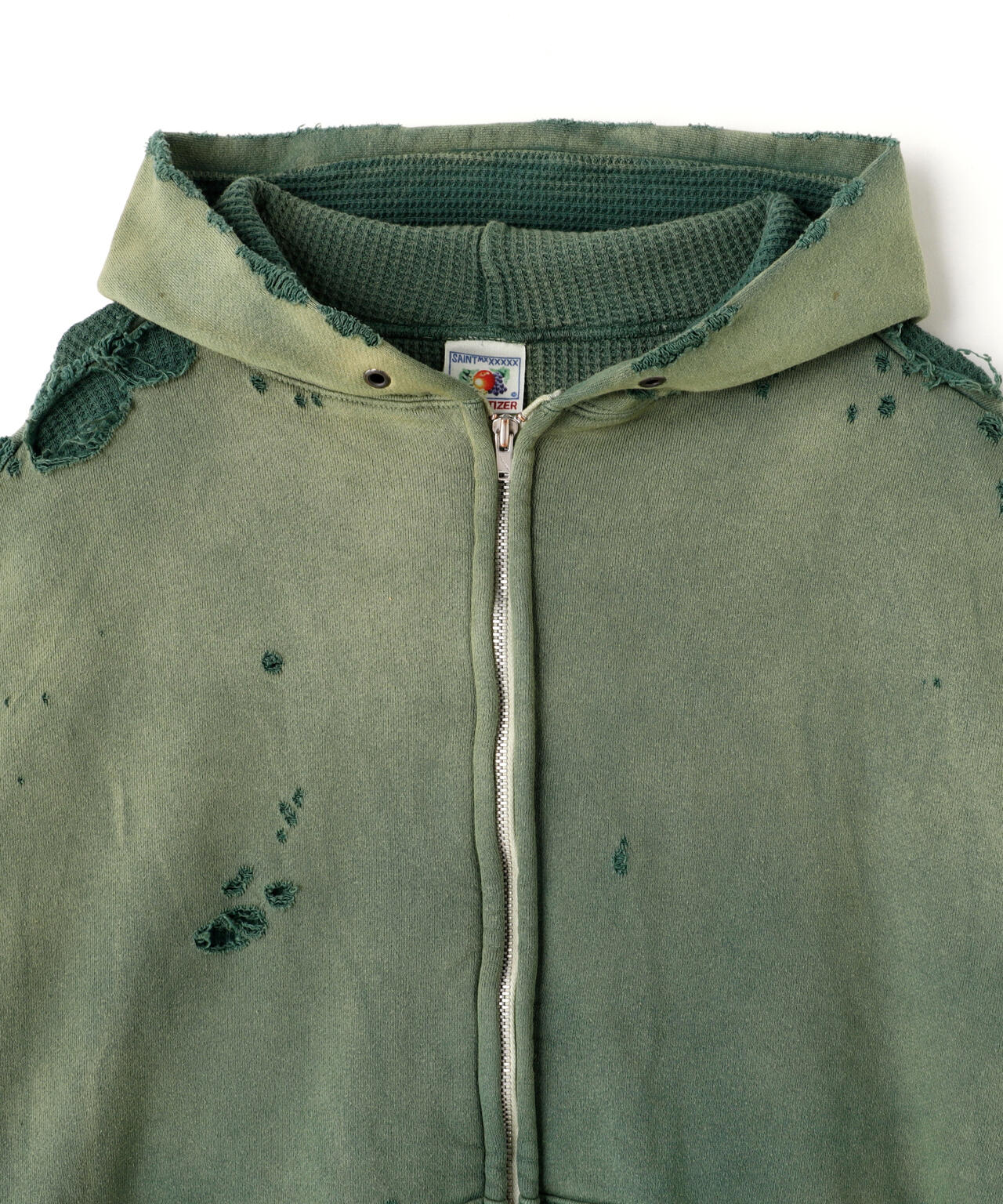 SAINT MICHAEL/セントマイケル/HOODIE/DBL-FC ZIP/GREEN | ROYAL FLASH