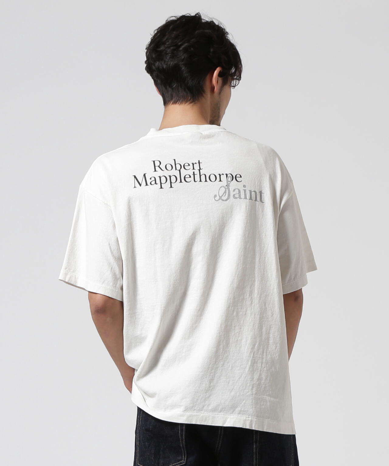 SAINT MICHAEL/セントマイケル/MT_SS TEE / EMBRACE WHITE | ROYAL