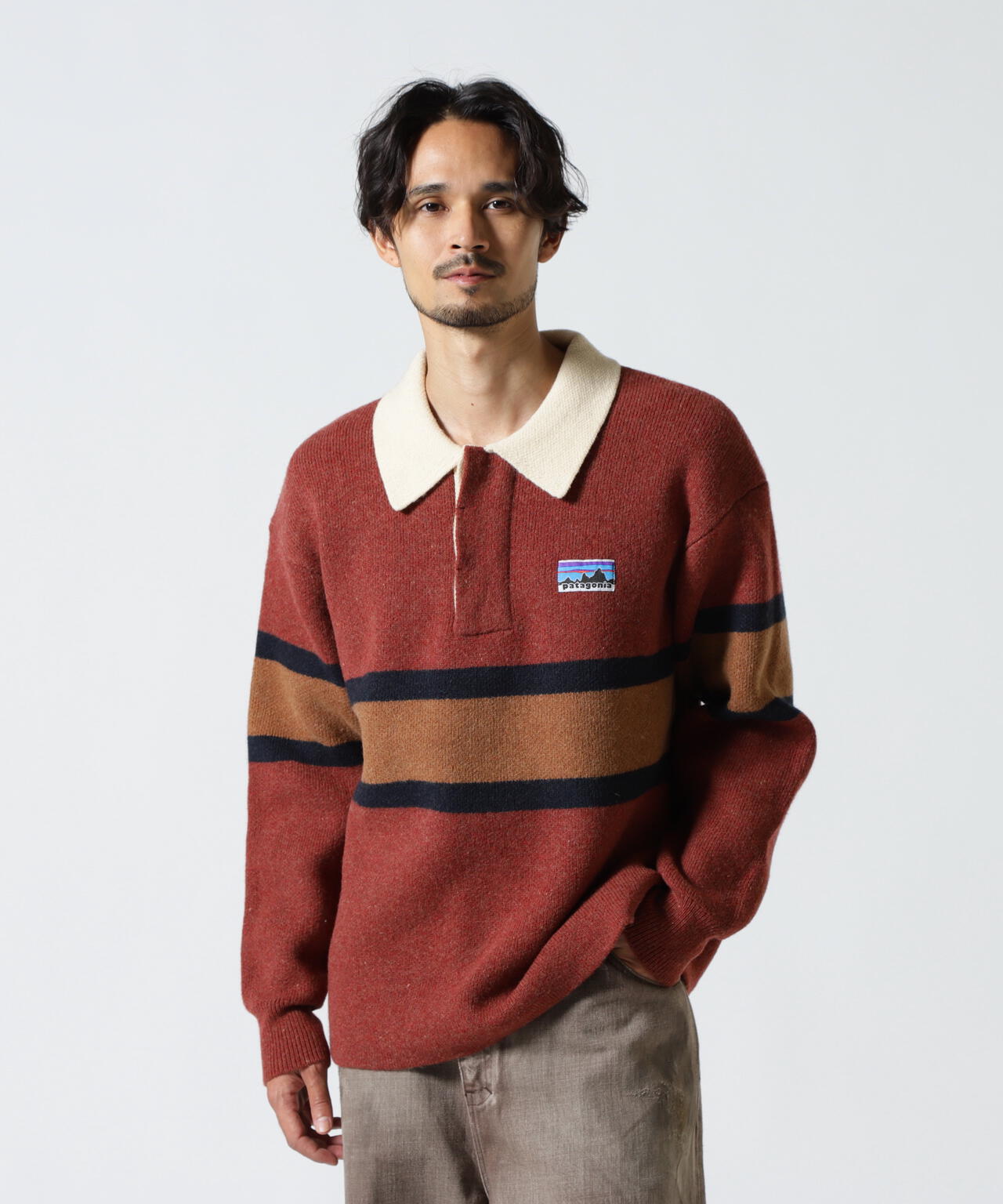 Patagonia/パタゴニア リサイクル・ウールブレンド・ラグビー