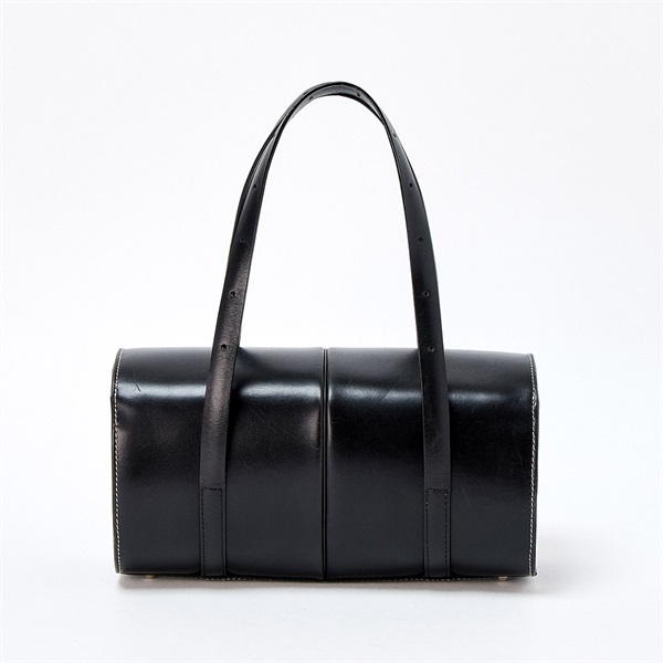 LOEWE ショルダーバッグ ブラック シルバー レザー | MixTHINKS