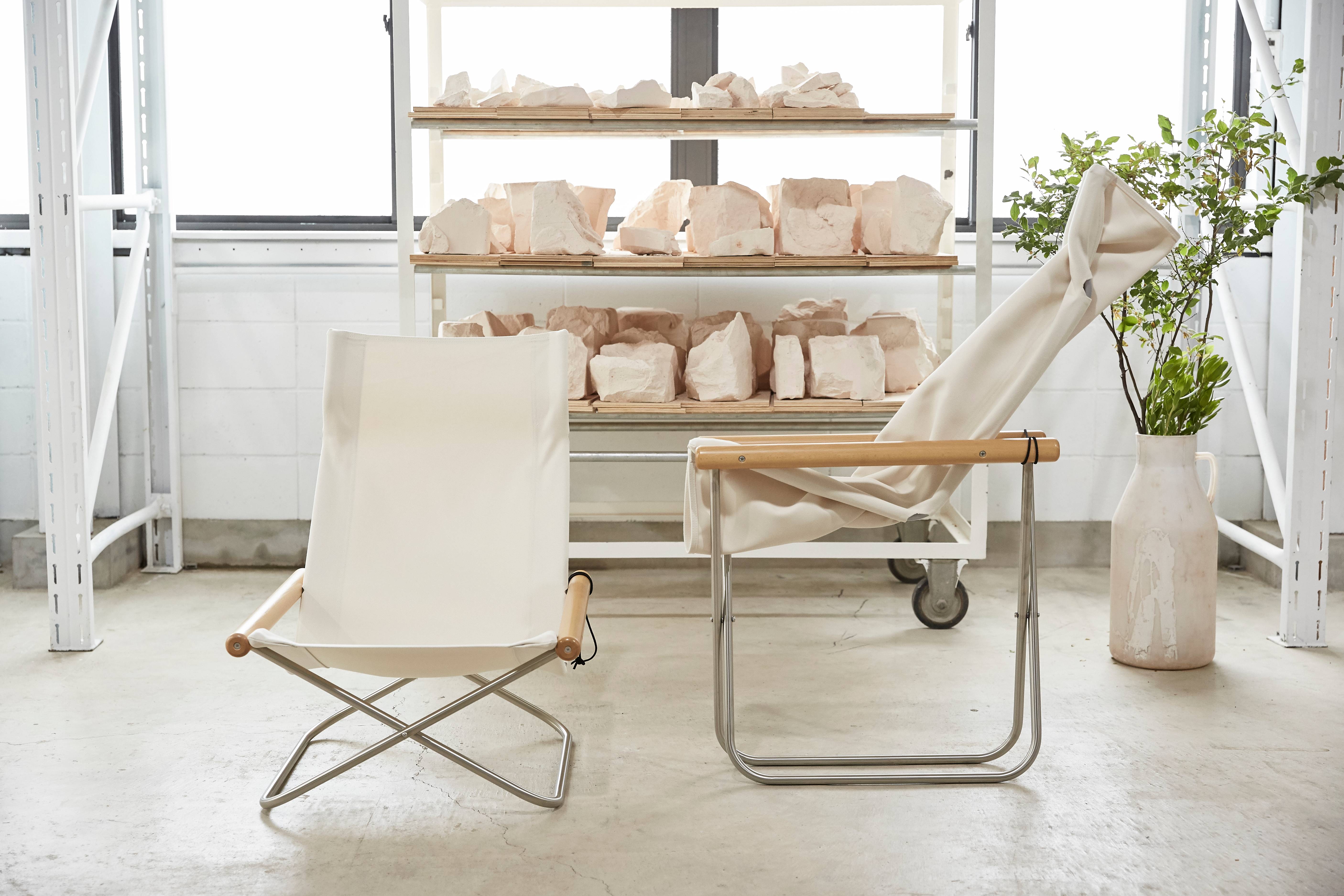 Nychair X + Ottoman set | ニーチェアエックス オットマン セット