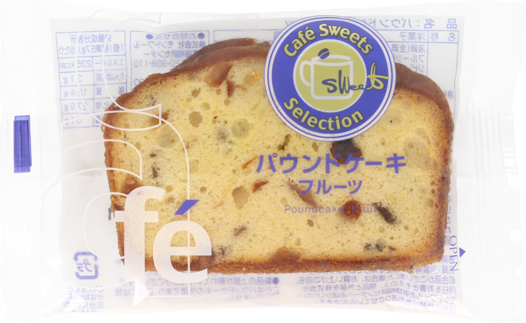 カフェ パウンドケーキ フルーツ - モントワール