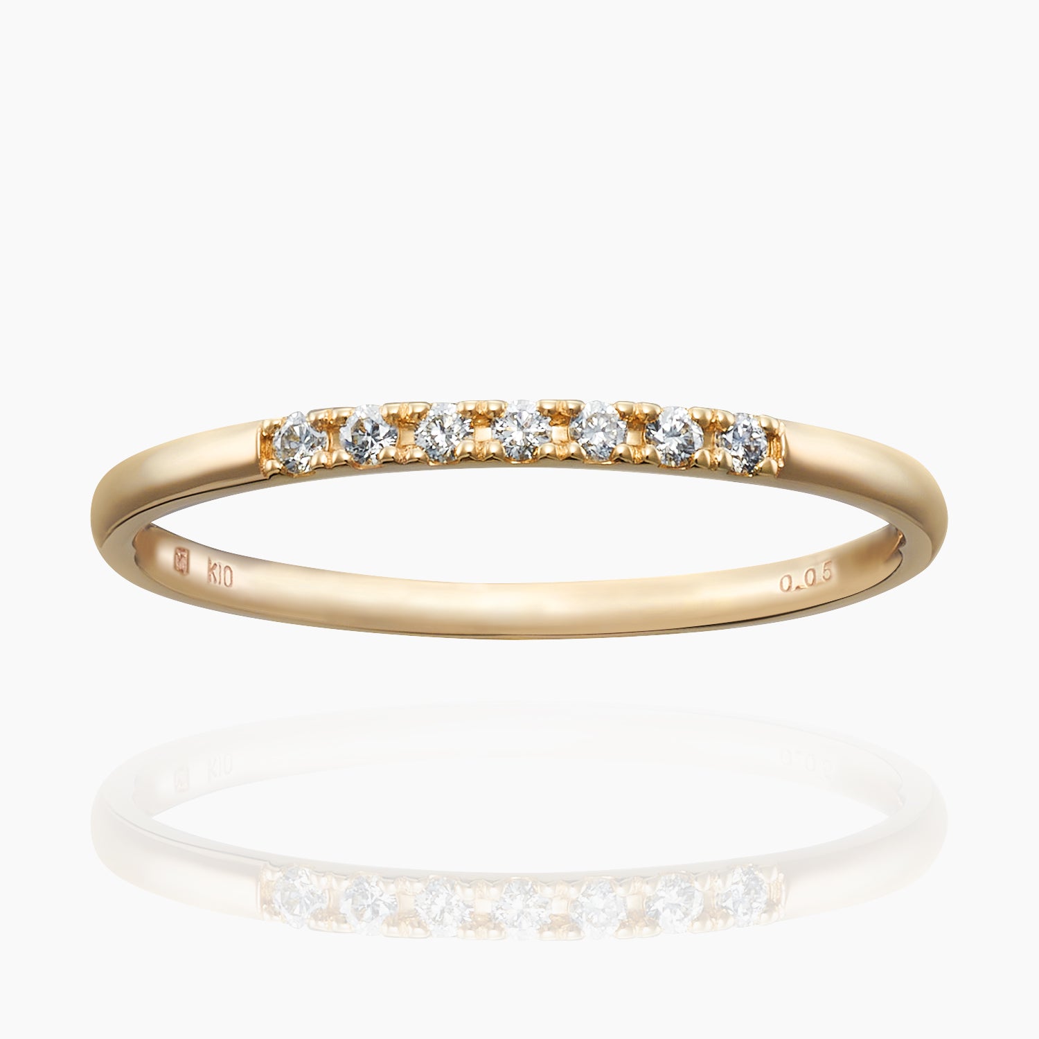 Ring｜MONATELIER（モナトリエ）公式｜K10 一粒ダイヤ 重ね付けジュエリー