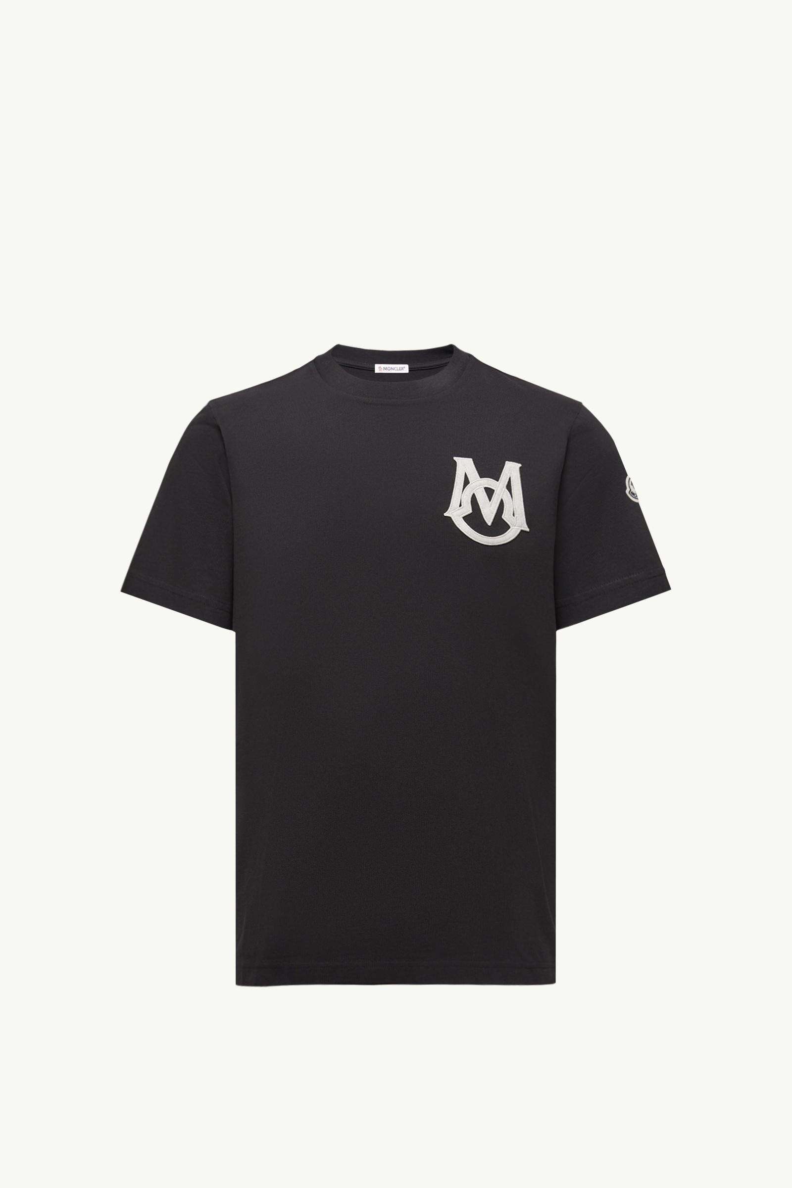 ブラック Tシャツ : Tシャツ＆ポロシャツ 向けの メンズ | モンクレール