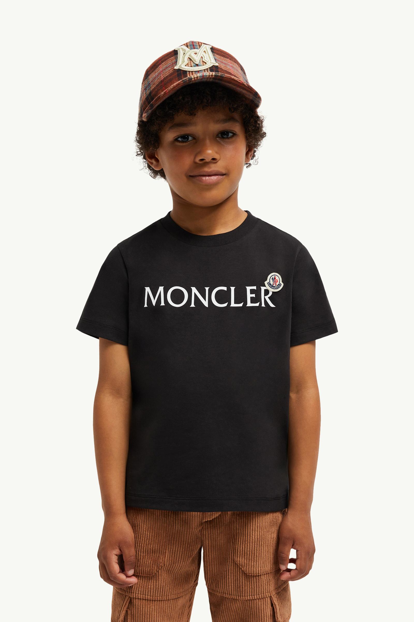 ブラック Tシャツ : ポロシャツ＆Tシャツ 向けの Children | モンクレール