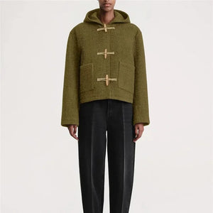 TOTEME hooded felted duffle coat – Petite Chérie