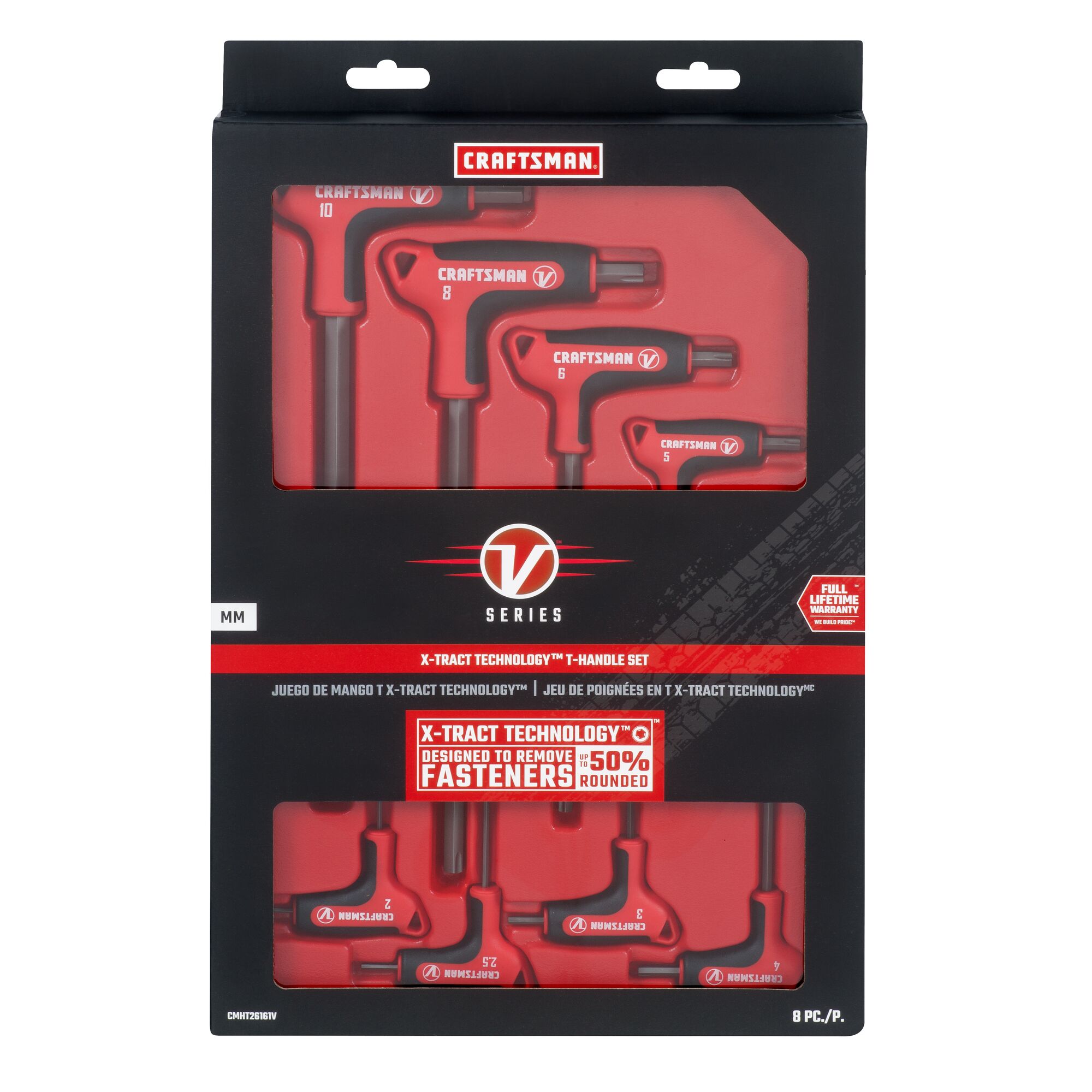 CRAFTSMAN V-Series Assorted Metric (8-Pieces) Hex Key Set