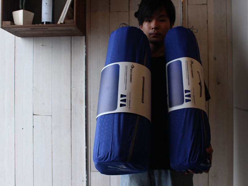 アウトドアインドア問わず使えるSEA TO SUMMITのコンフォート