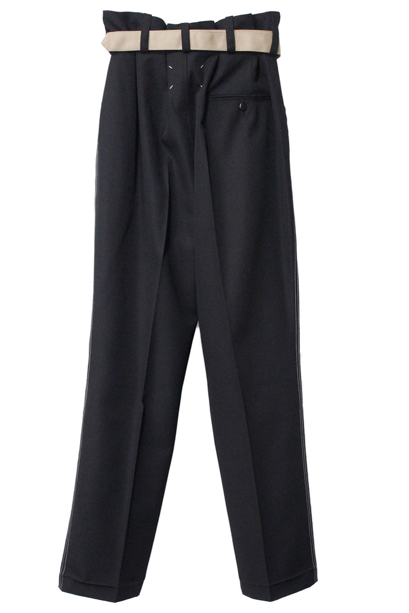 ベルト付ウールパンツ｜MAISON MARGIELA（メゾン マルジェラ）通販