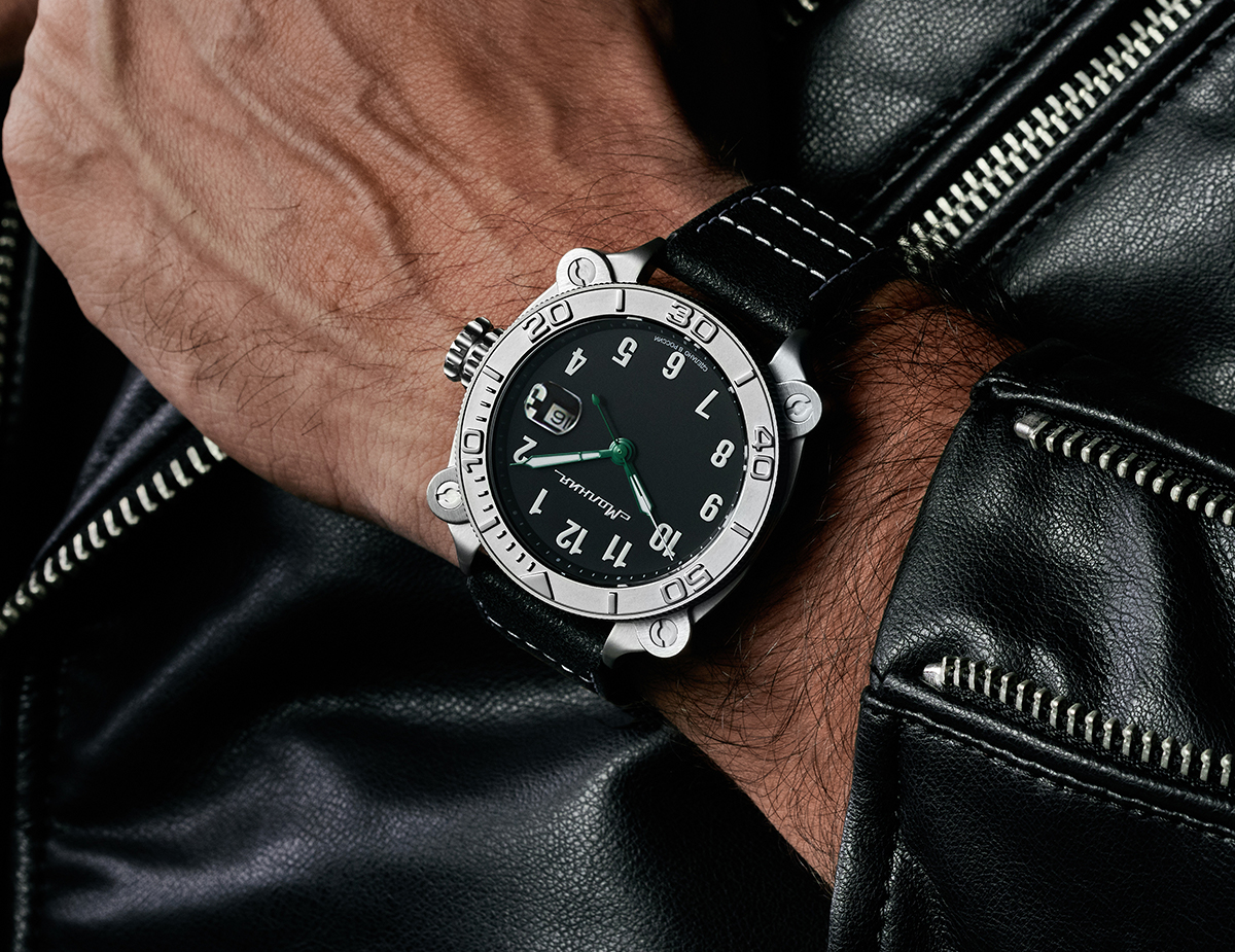 Tank 8215, 42 mm, automatic winding - Chelyabinsk watch factory