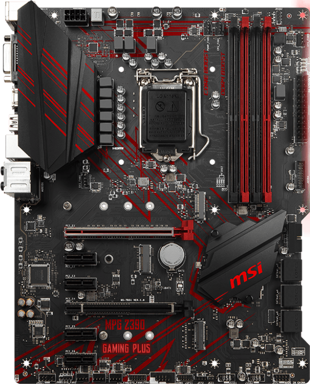 MSI MPG Z390 Gaming Plus - Motherboard Specifications On MotherboardDB