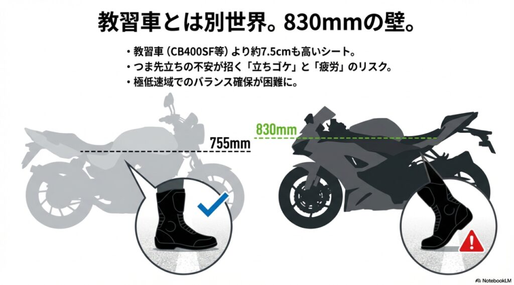 憧れのZX-6R！シート高830mmの足つきのリアルと失敗しないバイク選び