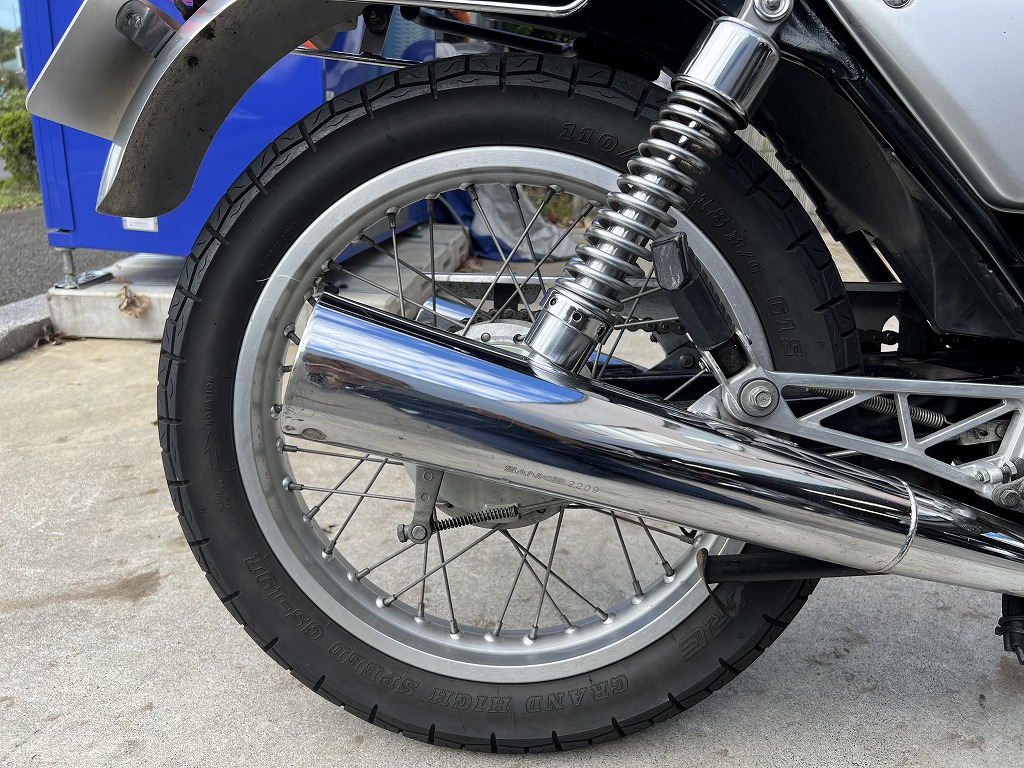 ホンダ GB250クラブマン 初期型シルバー ノーマル メーカー純正
