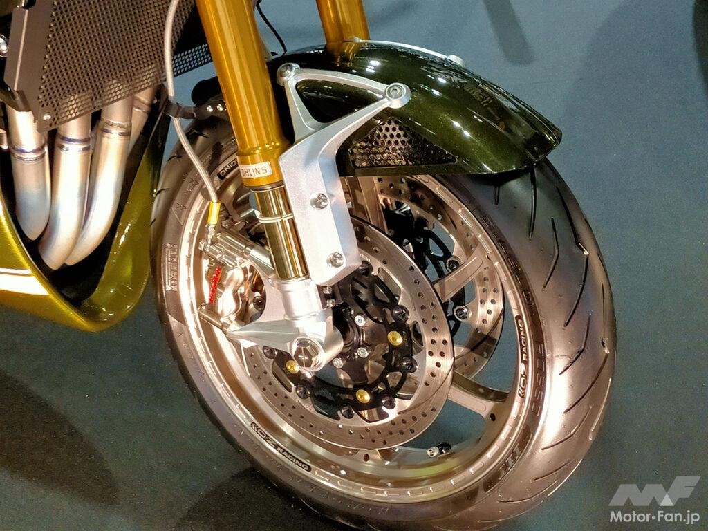 カワサキz900rs純正フロントフォークセット（新車500km走行後の